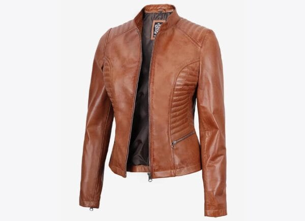 womens leather jacket