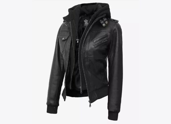 Leather Jacket for Women - Edinburgh Style