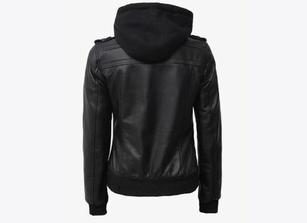 leather jacket women